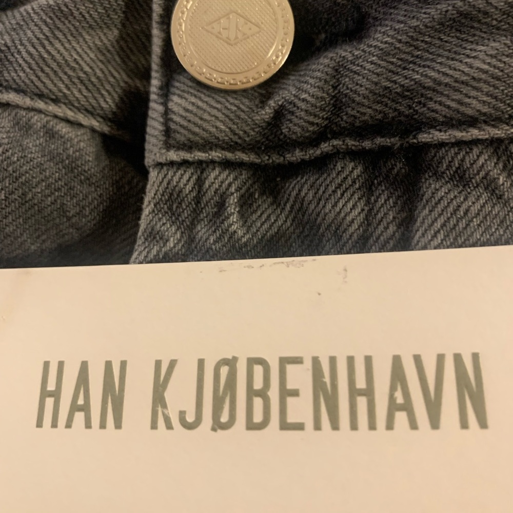 Han Kjobenhavn Tapered Stonewashed Jeans, organic cotton